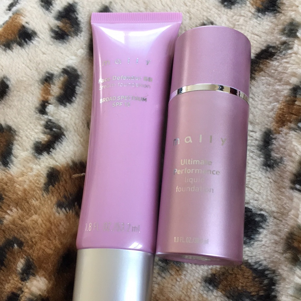 Mally Face Defender and Liquid Foundation